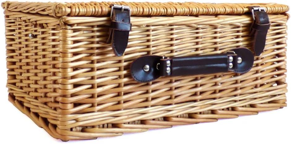 Wicker Storage Basket Hamper - Gift ideas for Birthday, Anniversary & Congratulations presents
