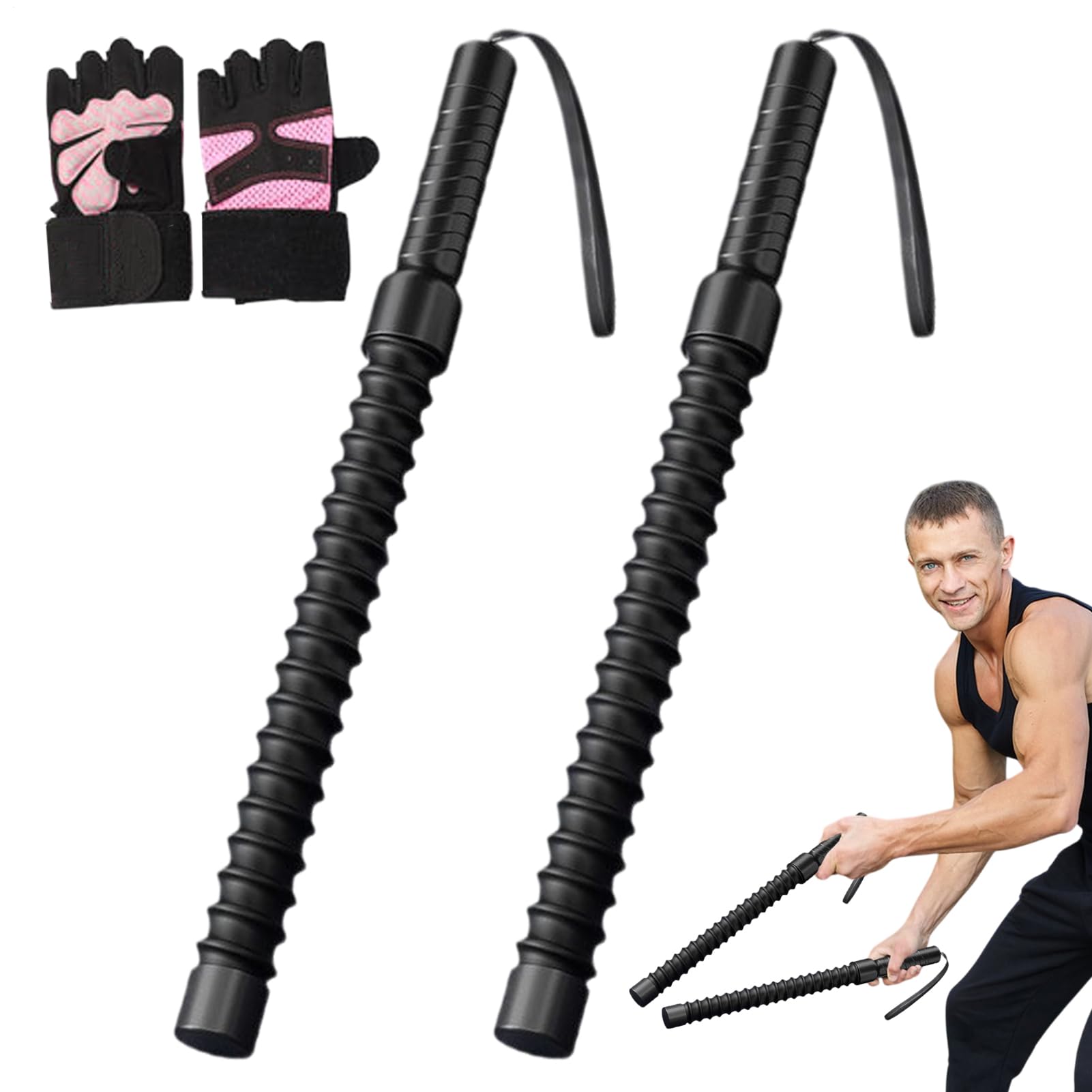 Ejercicio de cuerdas, cuerdas de entrenamiento para el gimnasio en casa