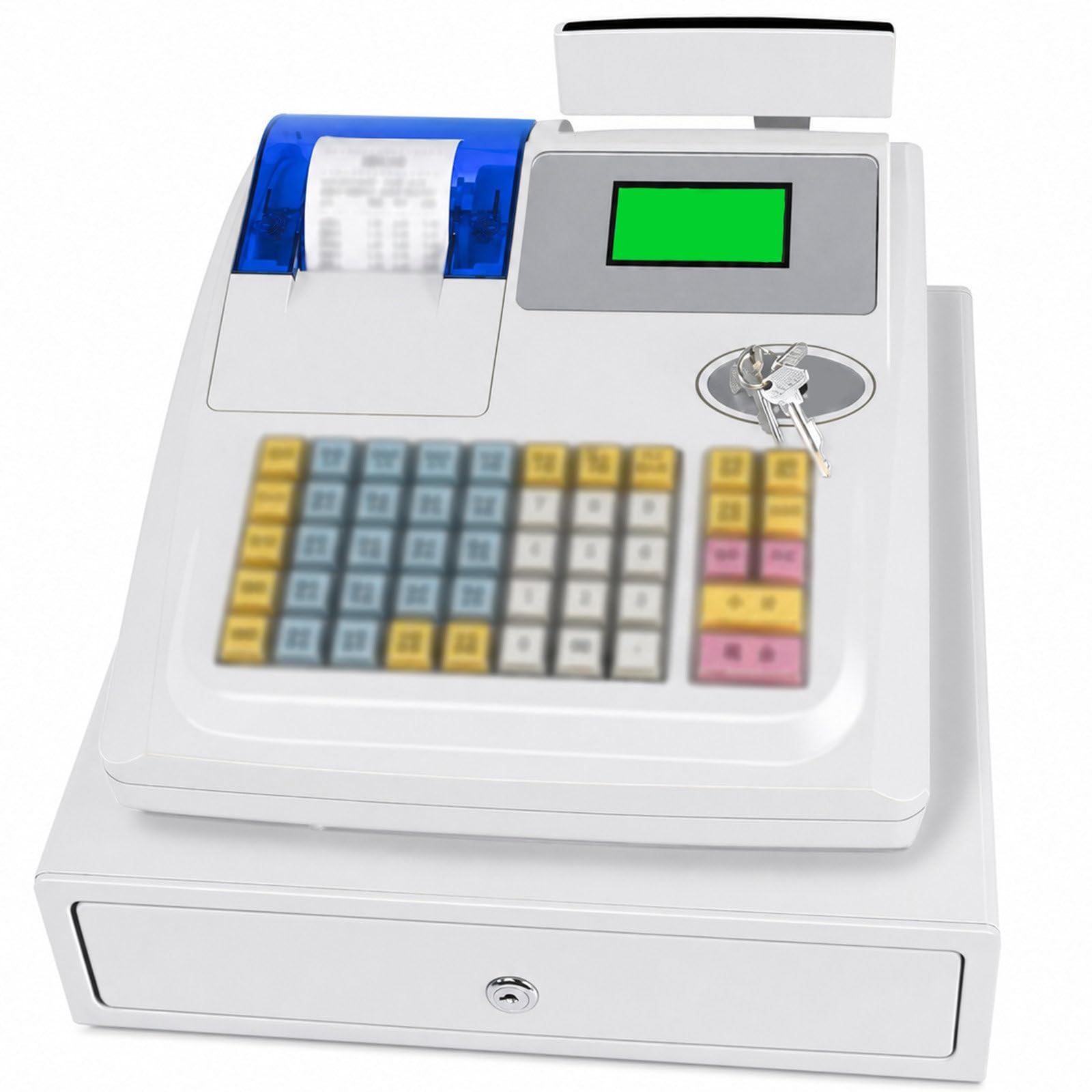 Caja Registradora, Caja Registradora ElectróNica Para El Comercio White