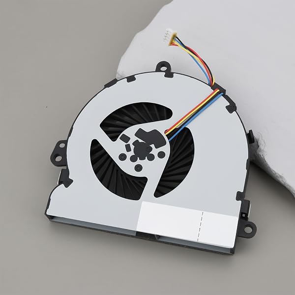 EMSea Ventilador de CPU para Portátil de 4 Cables L20474-001 Compatible con HP 15-DA 15-DB 250 G7 255 G7 - 5