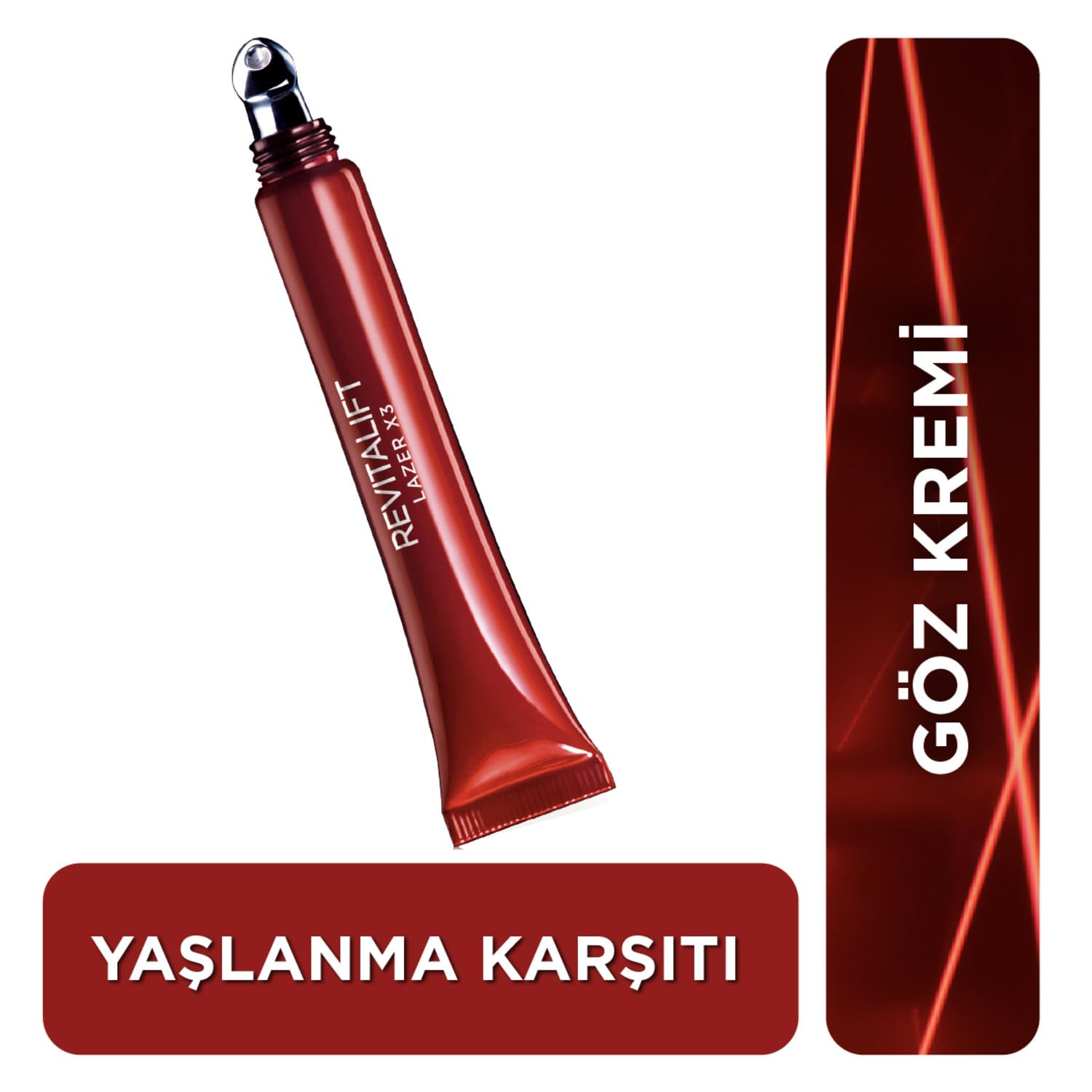 L'Oreal Paris Revitalift Lazer X3 Yaşlanma Karşıtı Göz Bakım Kremi 15 ml