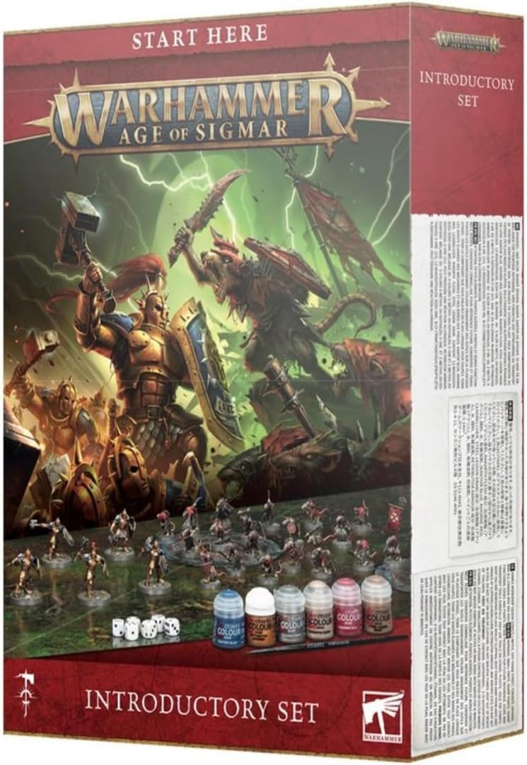 Games Workshop - Warhammer - Age of Sigmar: Introductory Set (2024 3rd Edition), Black