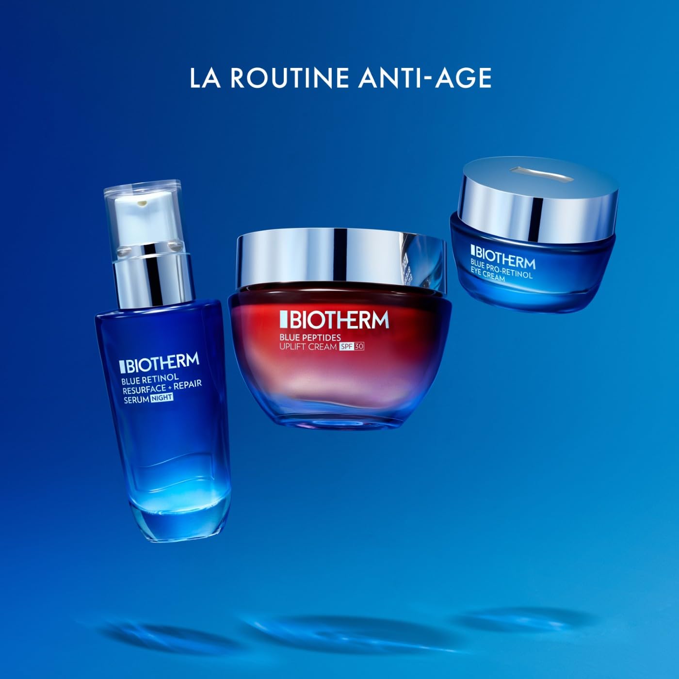 BIOTHERM Blue Peptides Uplift Cream SPF30, Crema Viso Antietà Con SPF30, Per Tutti i Tipi di Pelle, Azione Nutriente e Rassodante, Arricchita con Life Plankton e Collagene, 50 ml
