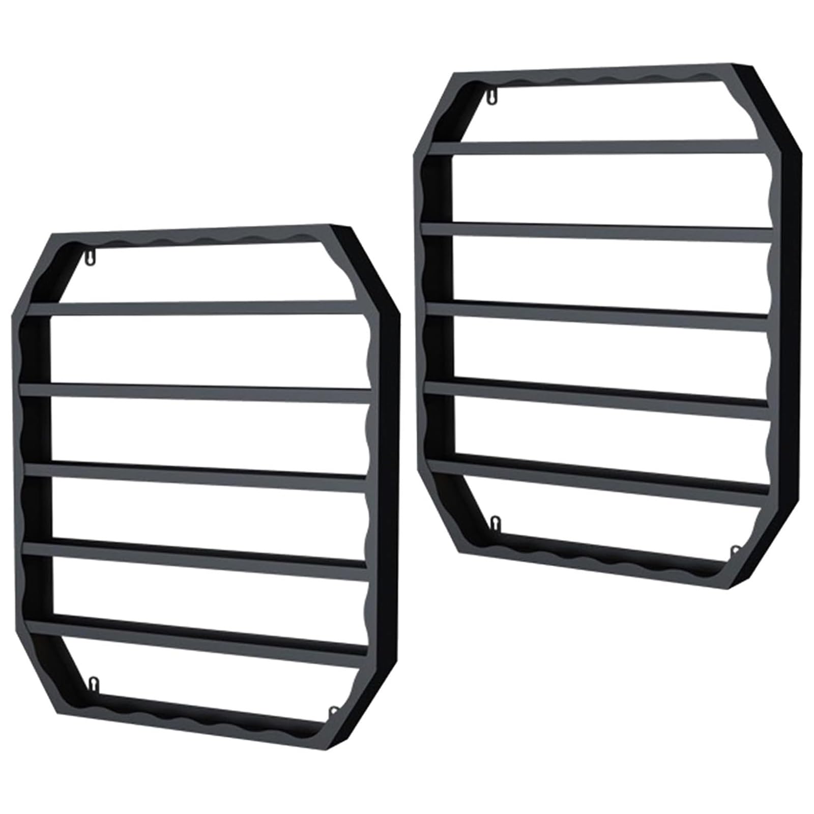 Scaffali portaoggetti da Parete in Metallo per smalti, espositori per Caramelle, espositori per Cosmetici, scaffali per profumi e Rossetti, Organizer per Oli Essenziali per la casa, Spa, Sal