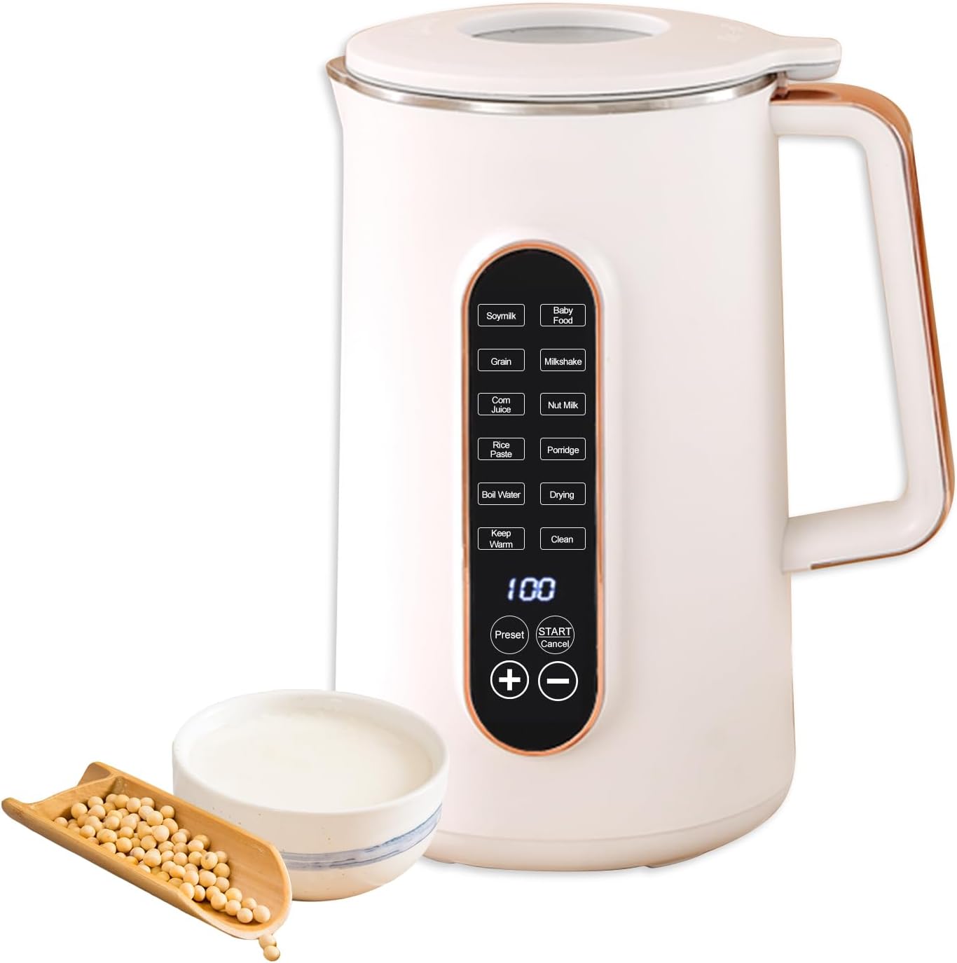 AlfaBot N2 豆乳メーカー 多機能ジューサー 完全豆乳 自家製お粥