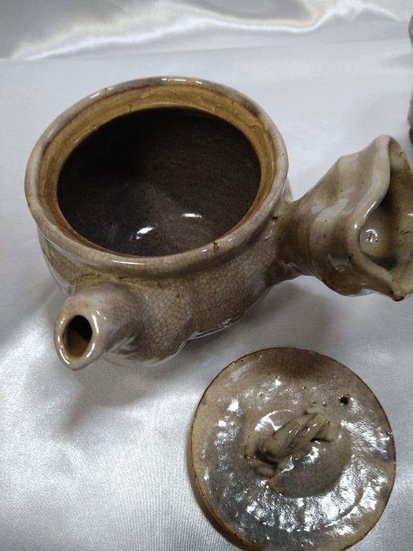 11代大和松緑 萩焼 番茶器揃 松緑窯 茶器 茶道具 陶芸品 2026