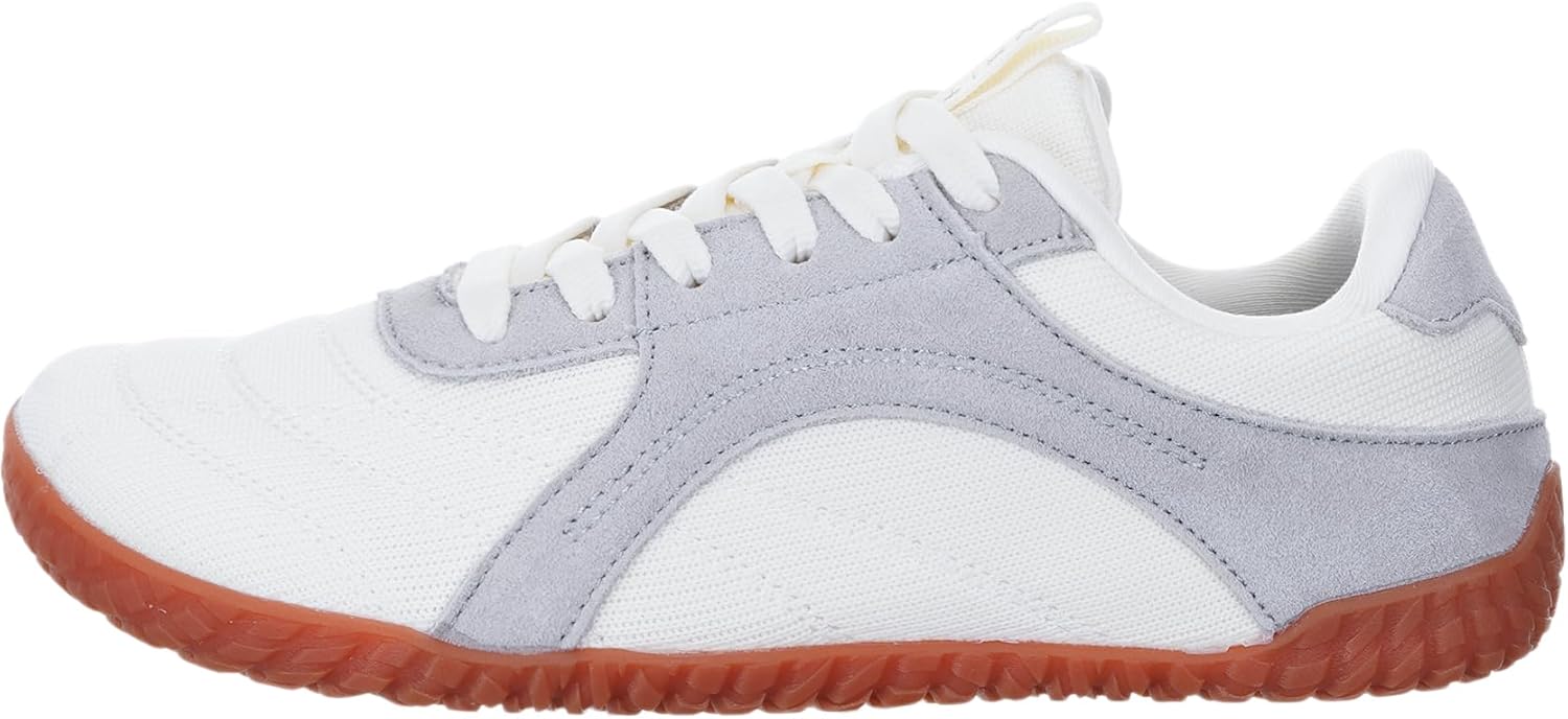 WHITIN Women's Wide Barefoot Sneakers | Retro Track-Inspired Trainer | Zero Drop Lifestyle - Image 2