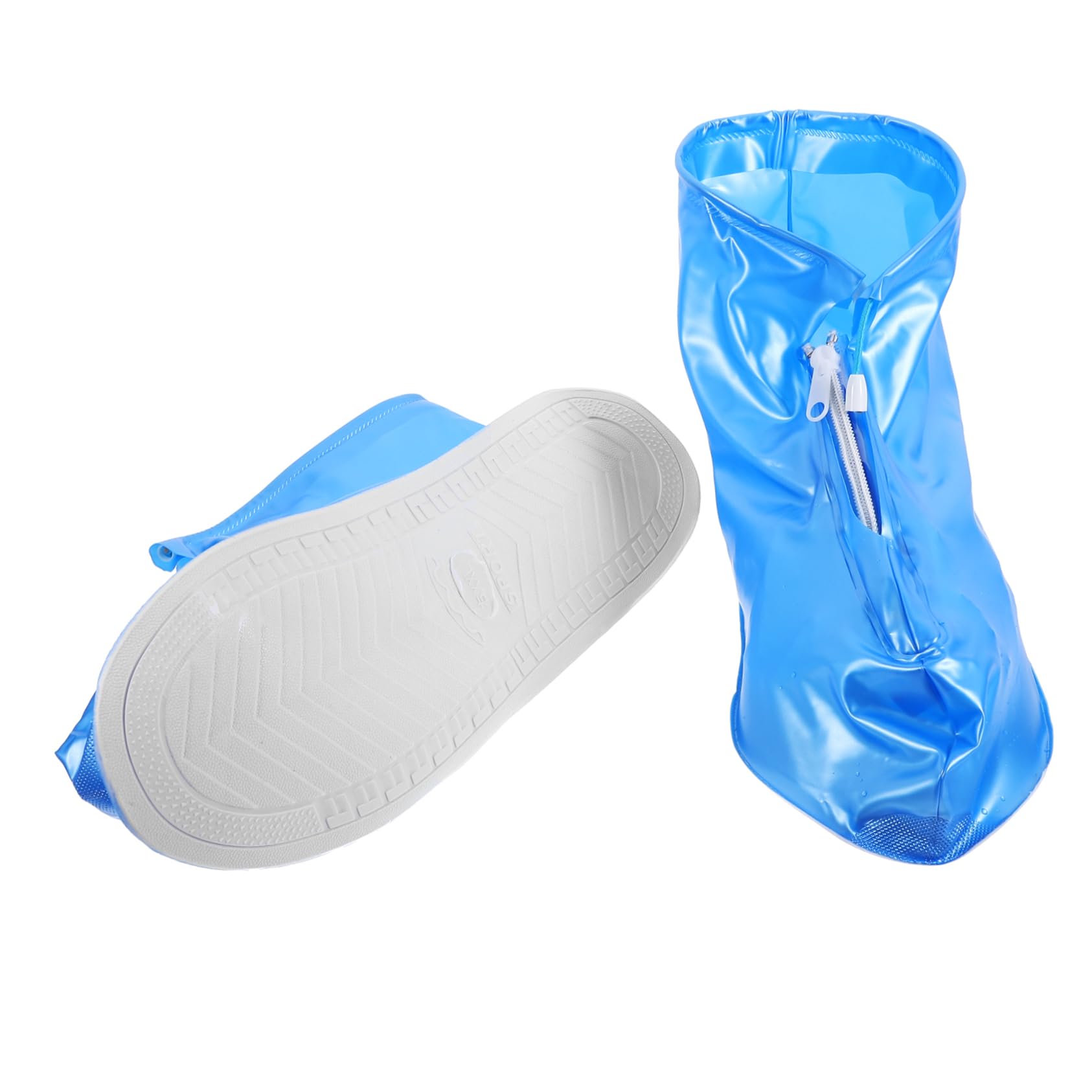 HOLIDYOYO Rain Boot Protector Overshoes Unisex Waterproof Shoe Covers for Men Women Reusable Rain Boot Covers Size 44-45