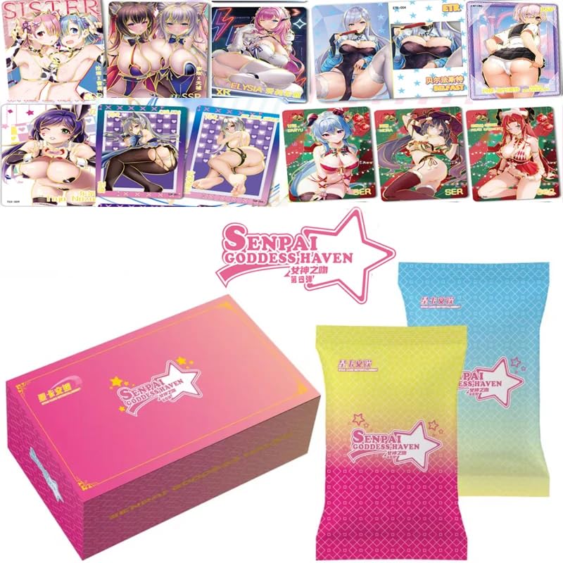 lucky goddess spicy booster box Amazon.com: Goddess Story TCG Premium Booster Box 2025 New (Lucky Goddess-2)  : Toys & Games