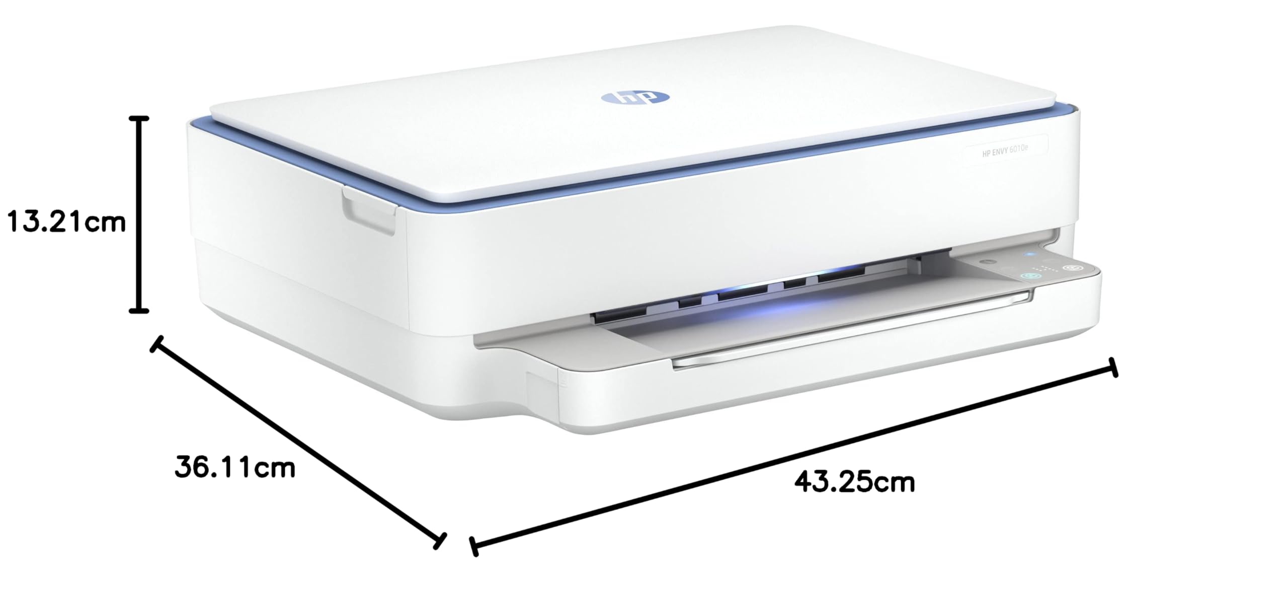 Stampante HP Color Inkjet All-in-One - Envy 6010e - Ideale per la creatività - 6 mesi di Instant Ink inclusi con HP +