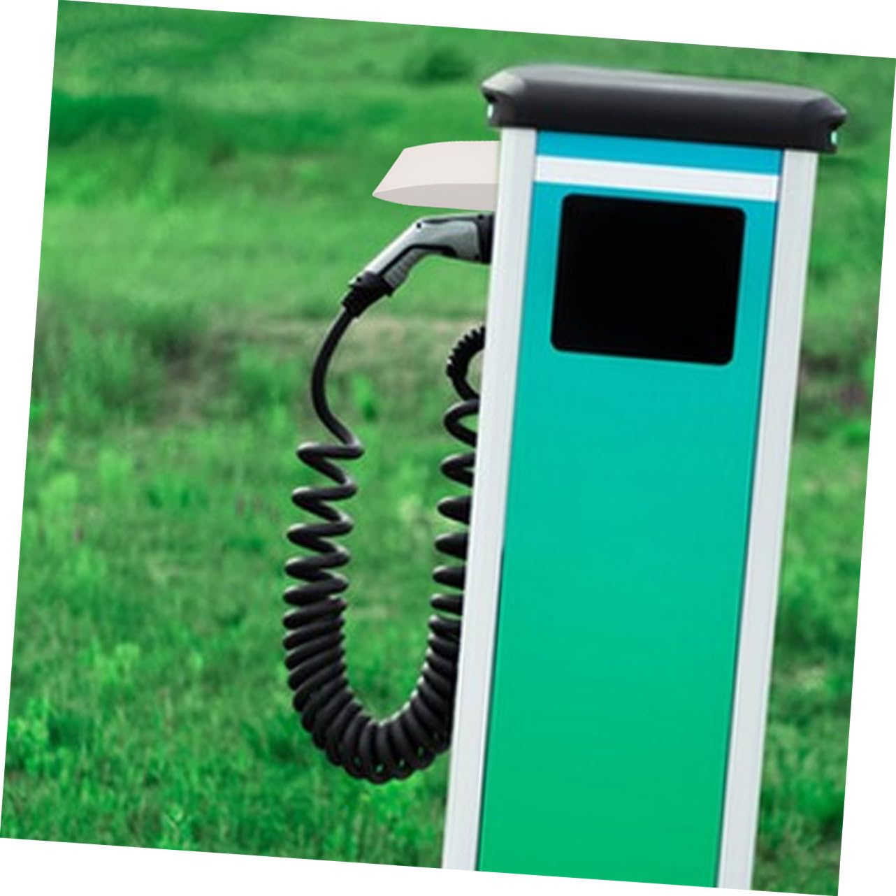Generic 2 Szt Stos Ładowania Pojazdów Elektrycznych Akcesoria Do Ładowania Samochodów Organizator Skuter Ładowania Stos Na Dachu Pojazdy Elektryczne Słupek Ładowania Na Dachu Ev Kabel Do