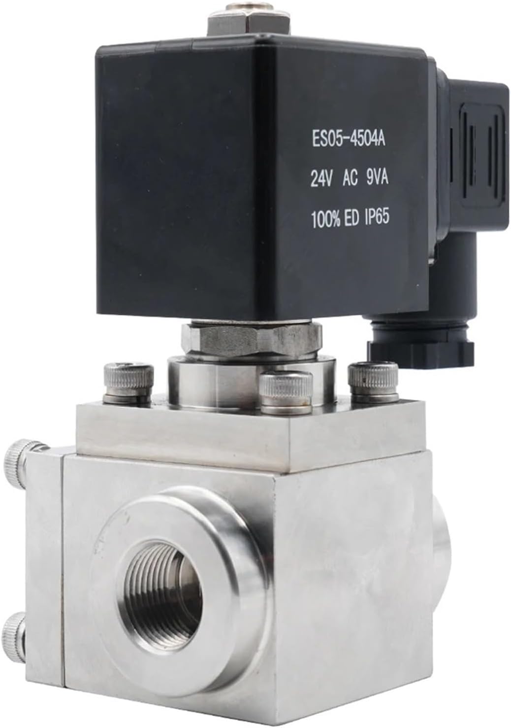 Zone Valve Solenoid Valve，304 Stainless Steel High Pressure Car Wash 0~300 Bar Normally closed or open 1/4"-1" AC220V DC12V DC24V(YSE-2,G_AC 24V_OPEN)(G-AC 220V-CLOSED,YSE 15)