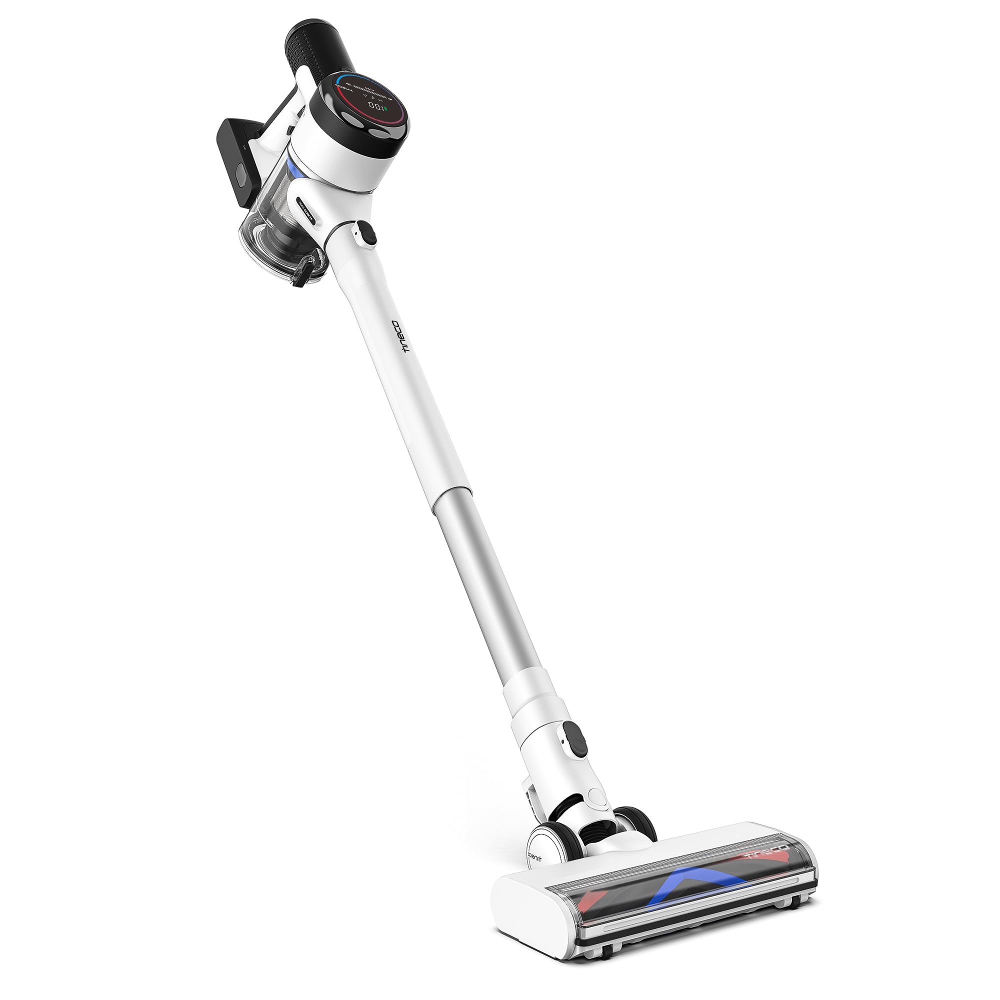 Tineco Pure ONE S15 Essentials Smart Odkurzacz bezprzewodowy, wymienny odkurzacz ręczny do twardych podłóg i dywanów, funkcja zapobiegająca plątaniu się, światło LED