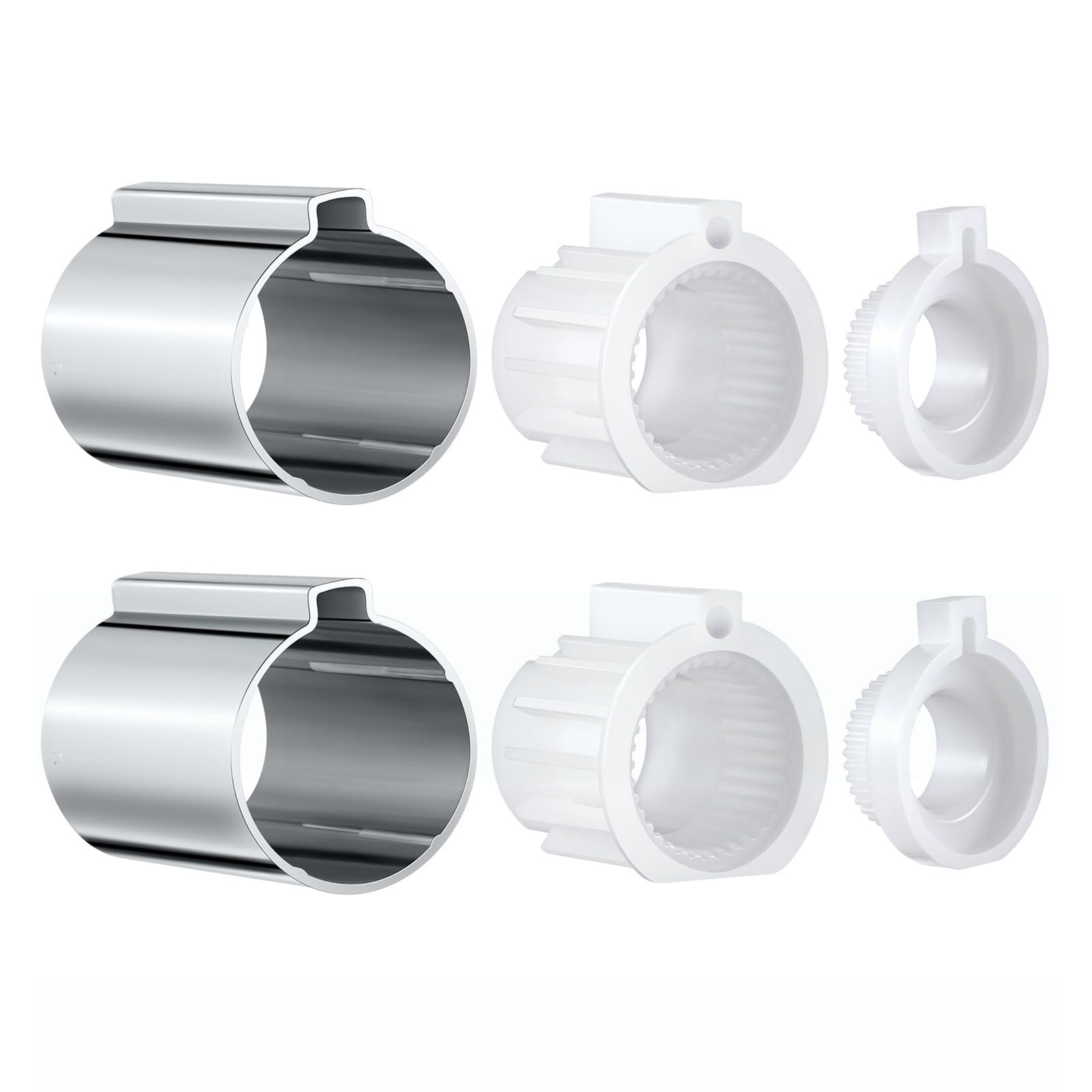 2Pieces Practical Stop Tube Temperature Limit for Moens Posi Temped Faucet Valves Cartridges in Chromes Stop Tube Replacement