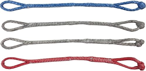 Ayoii Juego de coletas de cometa coletas universales para conexión de cometas y bares, material Spectra, rojo, gris, azul