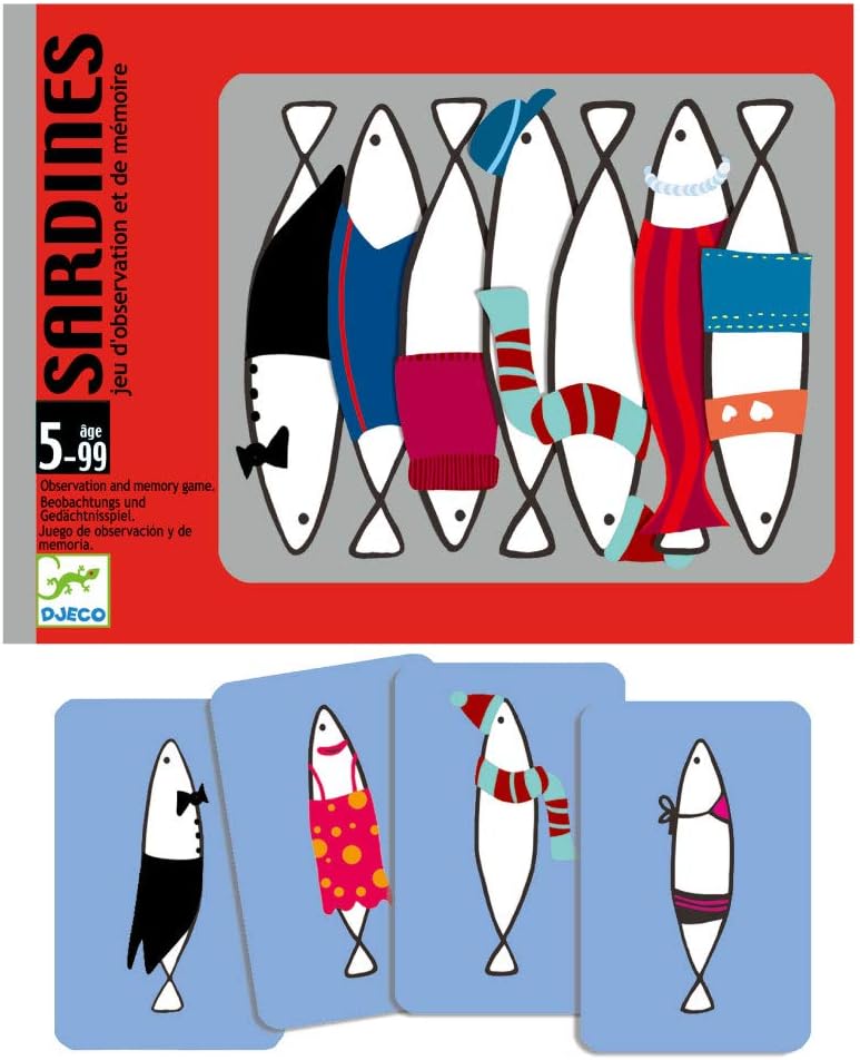 Djeco Sardines Playing Cards