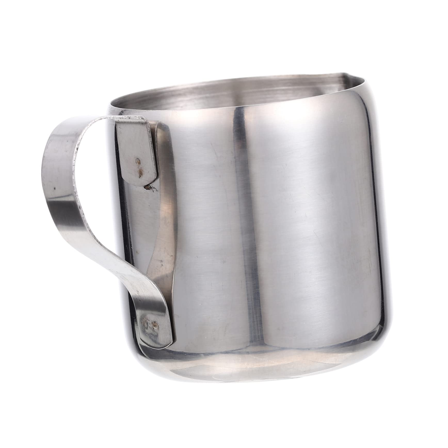 MUCKLILY Stainless Steel Milk Frothing Pitcher Kitchen Milk Frother Tool for Latte Art Cappuccino Easy to Clean Lightweight Design for Home Shops