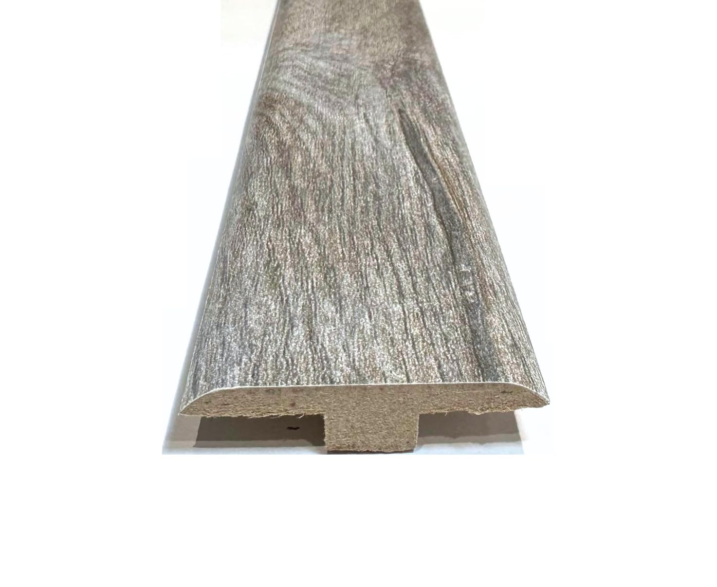 Orlando Classic Grey Laminate & Wood Flooring Section Transition Bar MDF Threshold Strip T Bar Profile Door Strip Moulding Oak Trim (1, 2400mm (7ft 9"))