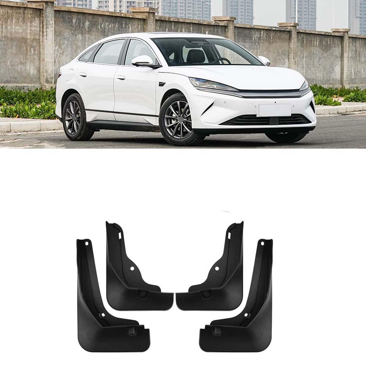 Car mud flaps,Compatible with BYD Qin L EV 2025,Car exterior accessories