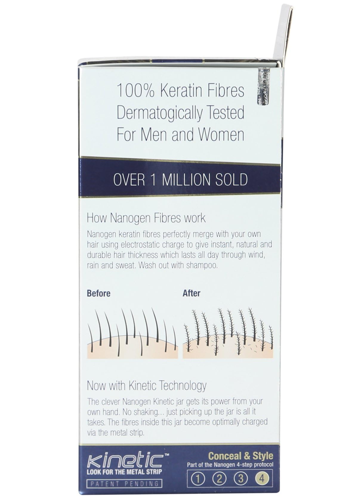 Nanogen - Combo of 2 Nanogen Thickening Hair Fibres Dark Brown 30gms 1