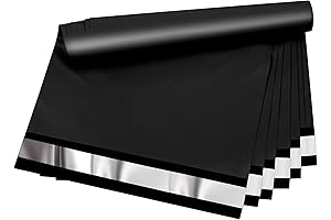 Poly Mailers - 6x9 inch Black Shipping Bags