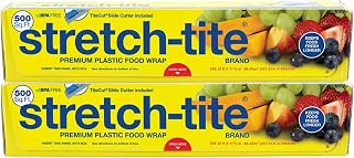 Stretch-tite food wrap 500 sq ft (No Serrated Blade – Sam’s Club)