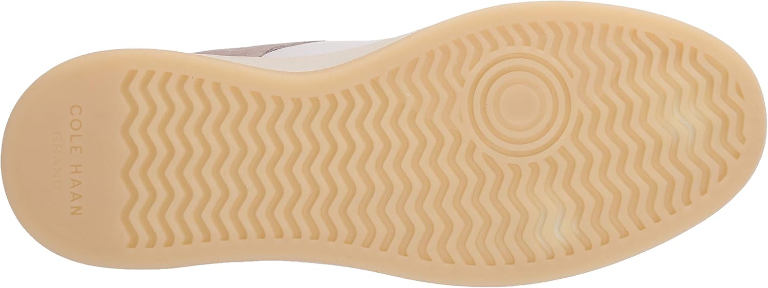 Cole Haan Men's Grand Crosscourt Crafted Sport Sneaker 7 Pumice Stone/Ivory
