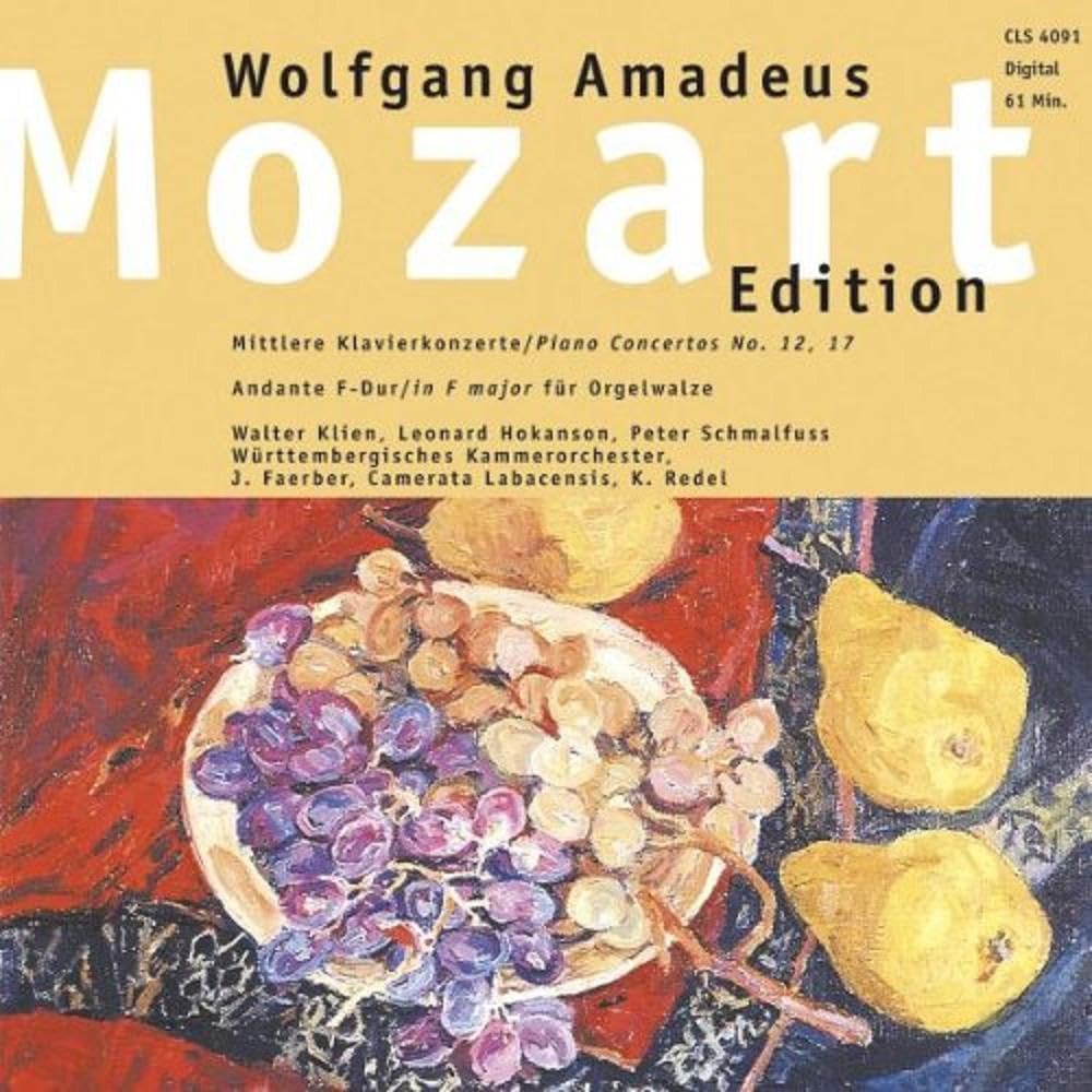 Mittlere Klavierkonzerte [Audio CD] MOZART,W. A.