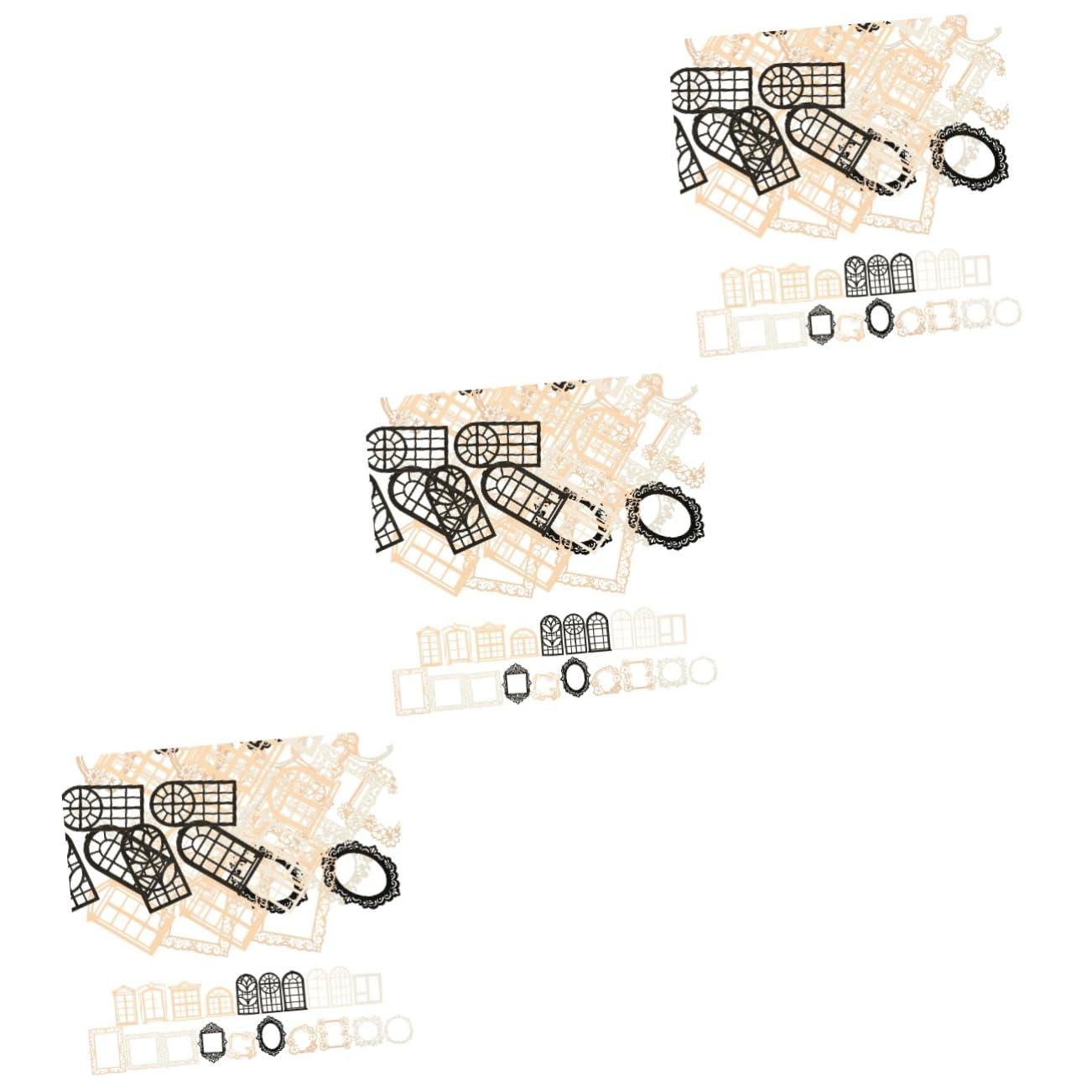 Découpe en papier squelette OSALADI de qualité supérieure pour scrapbooking délicat