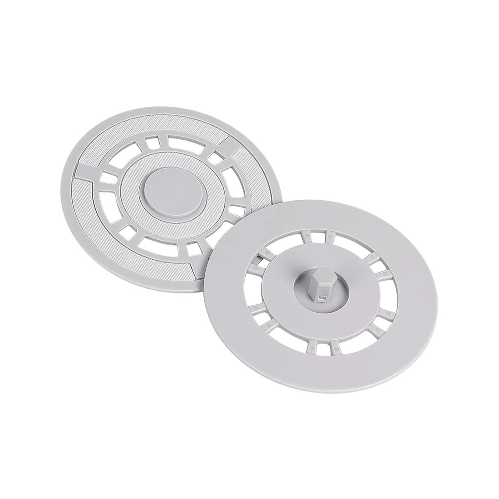 Kvcccss 2Pc White Mop Cloth Holder， Compatible For Xiaomi，B101cn /X10/X20 Vacuum(2Pc White)