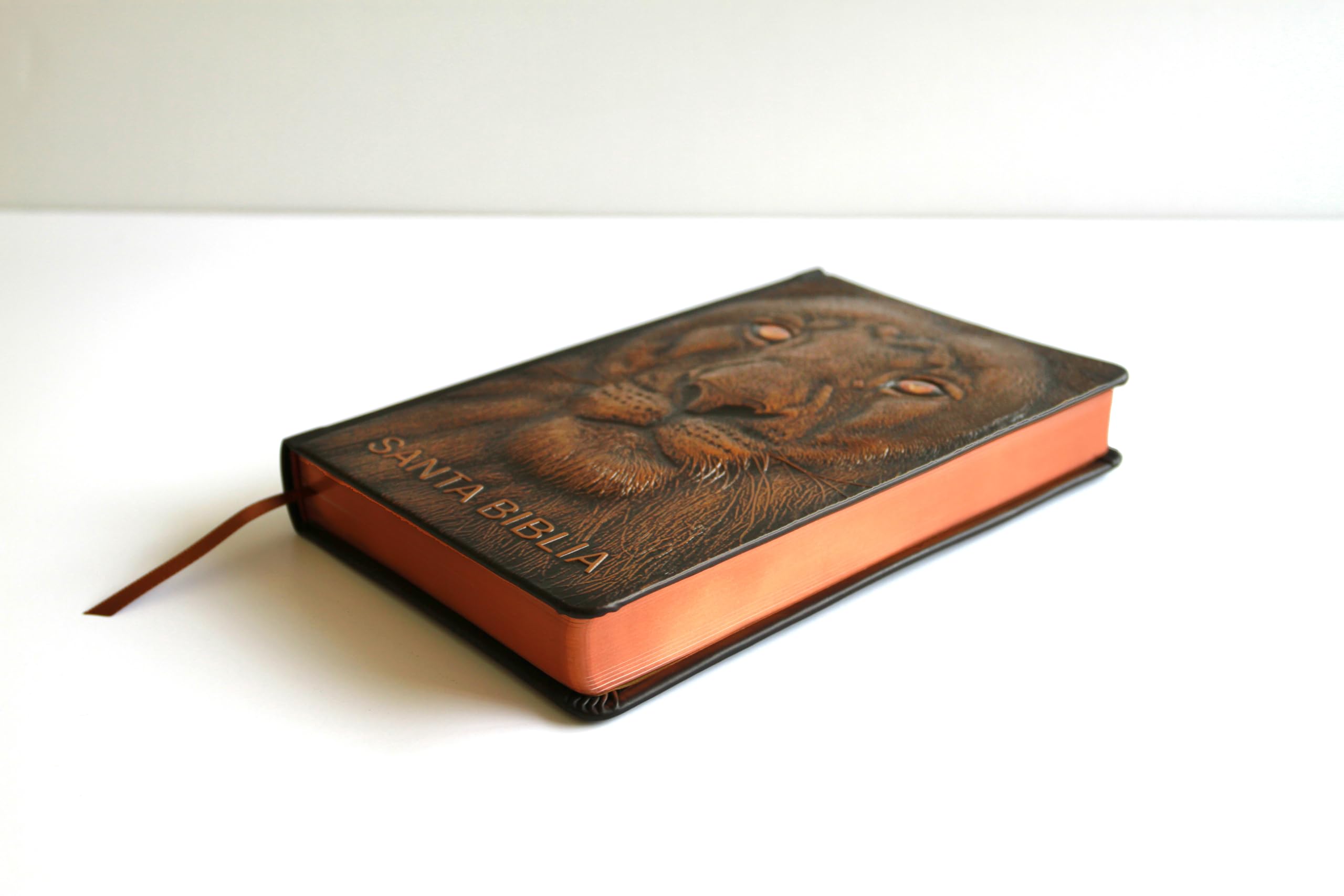 Biblia Rvr 1960 Letra Grande León de Judá Edición Especial Bronce / Spanish Bible Rvr 1960 Large Print Imitation Leather Lion of Judah Special ... Rvr 1960 Imitation Leather, Lion of Judah