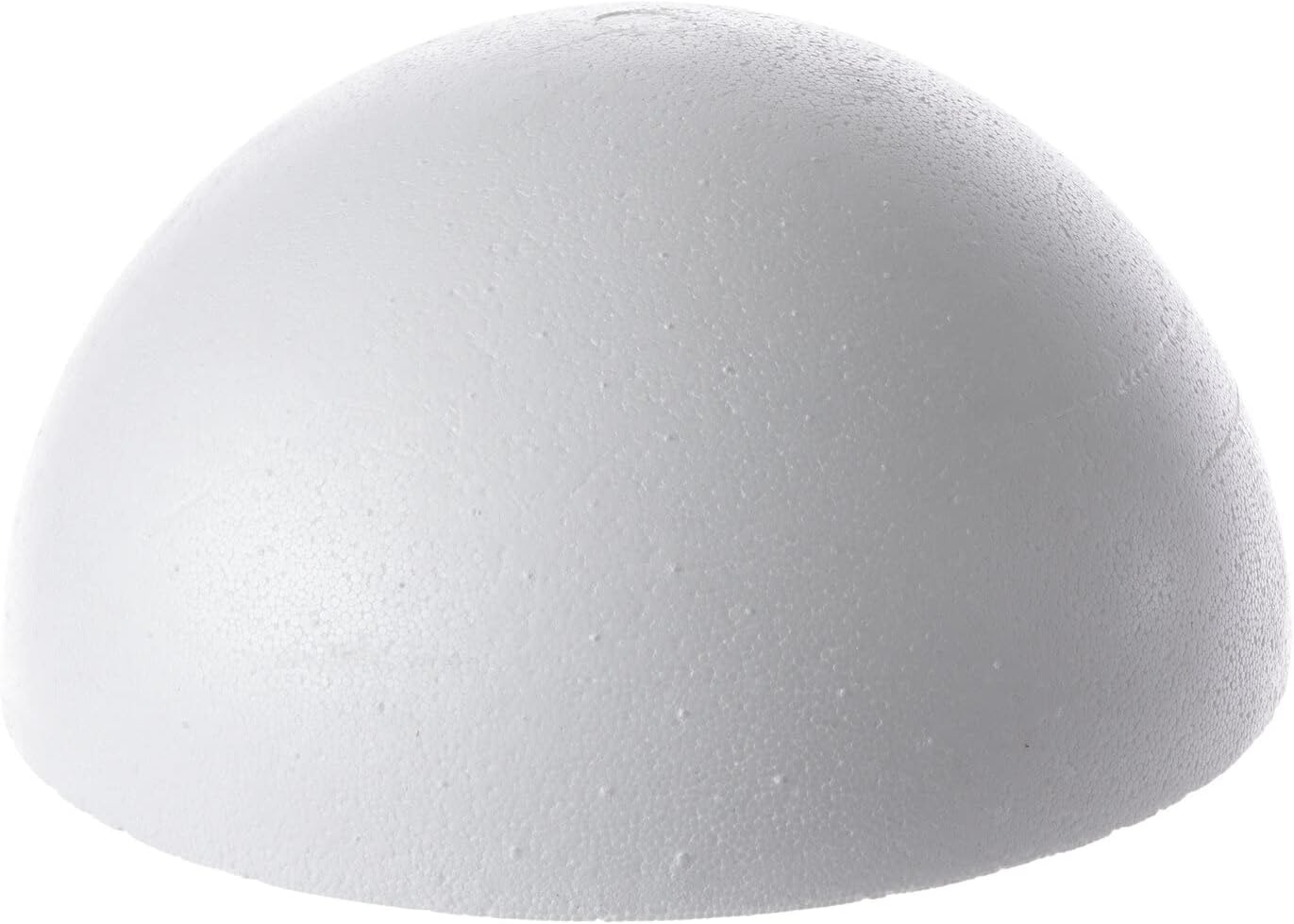 8 Inch Polystyrene Foam Balls in Bulk - 4 Pcs | Polystyrene Foam Half Sphere | Half Desert Foam Ball | Large Polystyrene Foam Balls | Foam Balls for Crafts 8 Inch