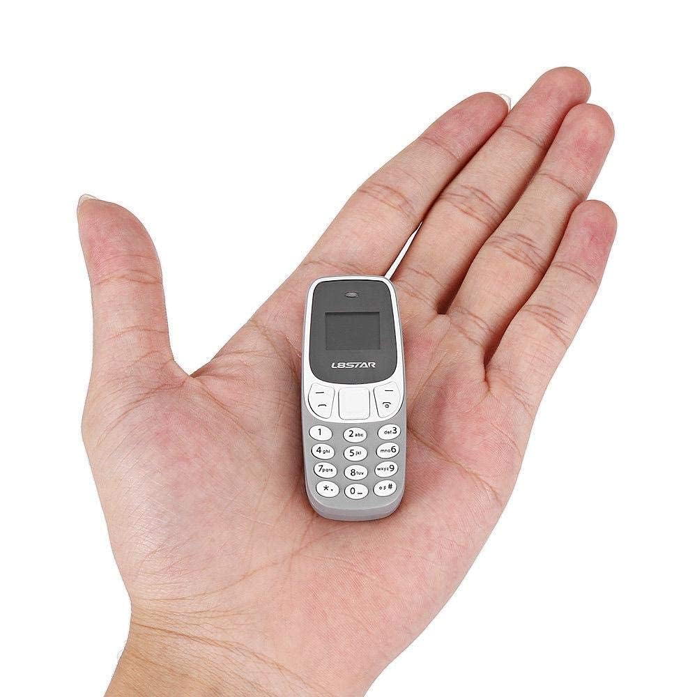 SKYSHOP® BM10 Worlds Smallest Mobile Phone Dual Sim Support with Bluetooth Dialer (Grey Color) (B0D9STS3KJ) Amazon Price History, Amazon Price Tracker