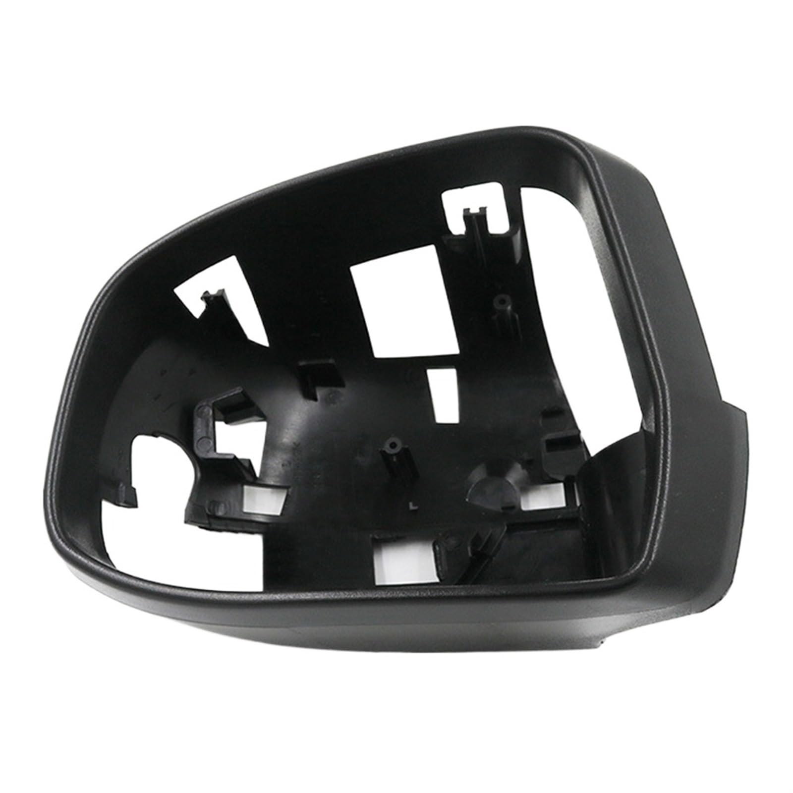 Cornice Specchietto Retrovisore Laterale Per Ford Focus (MK2/MK3) E Mondeo MK4 - Con Foro Per Luce Pozzanghera, Colore Nero