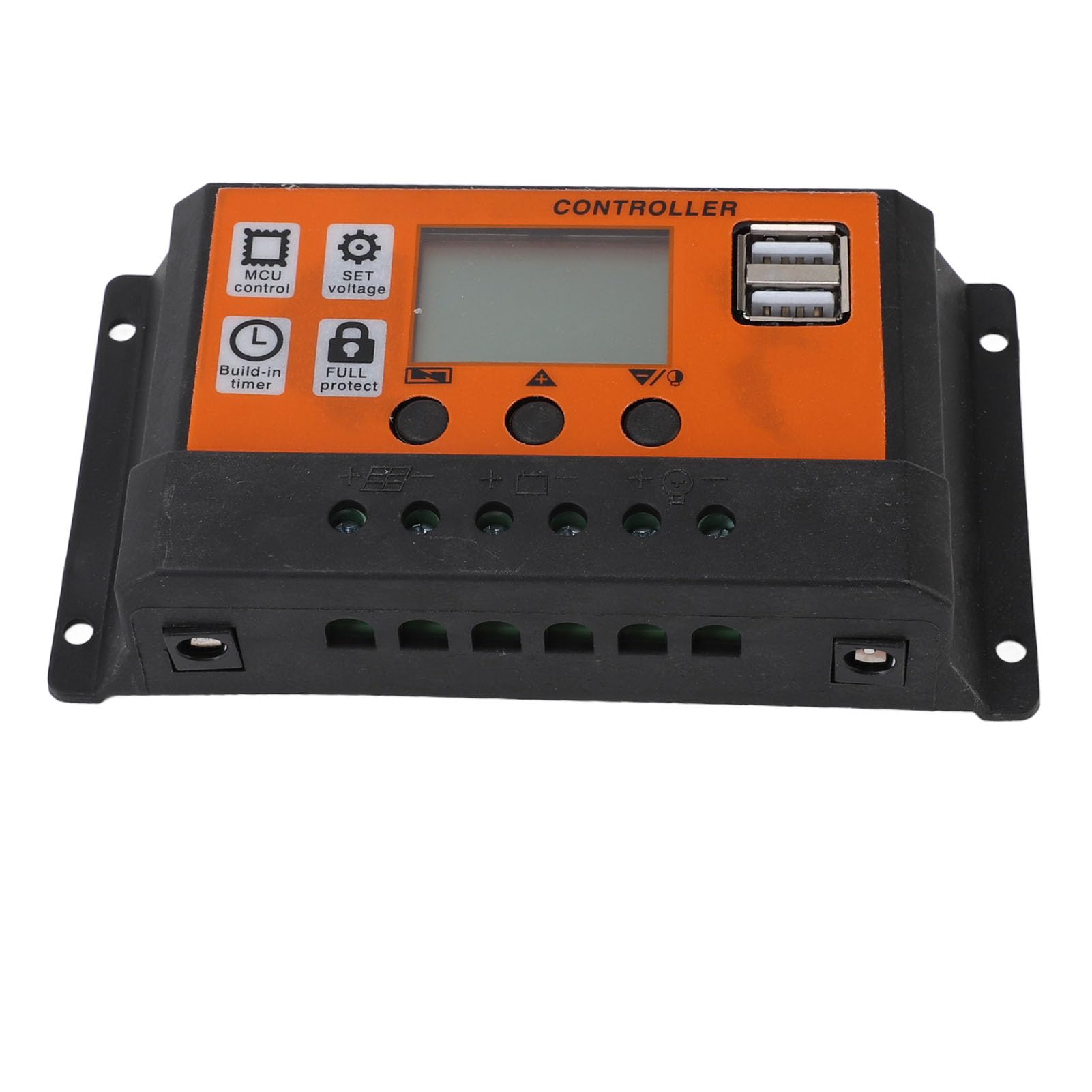 Monokristallines 100-W-Solarpanel-MPPT-Controller-Kit, Hocheffiziente Solarenergie + ABS-Material, Geeignet für Wohnmobile, Zelte, Dächer, Boote, Hütten, für Outdoor-Aktivitäten