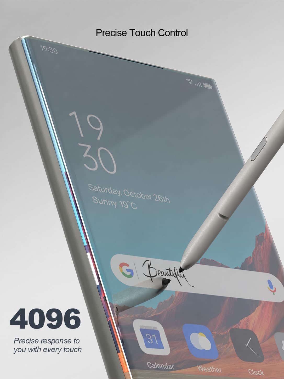Stylet pour Samsung Galaxy S25 Ultra 5G, S25 Ultra S Pen Kit de remplacement avec sensibilité à la pression 4096, sans Bluetooth, noir