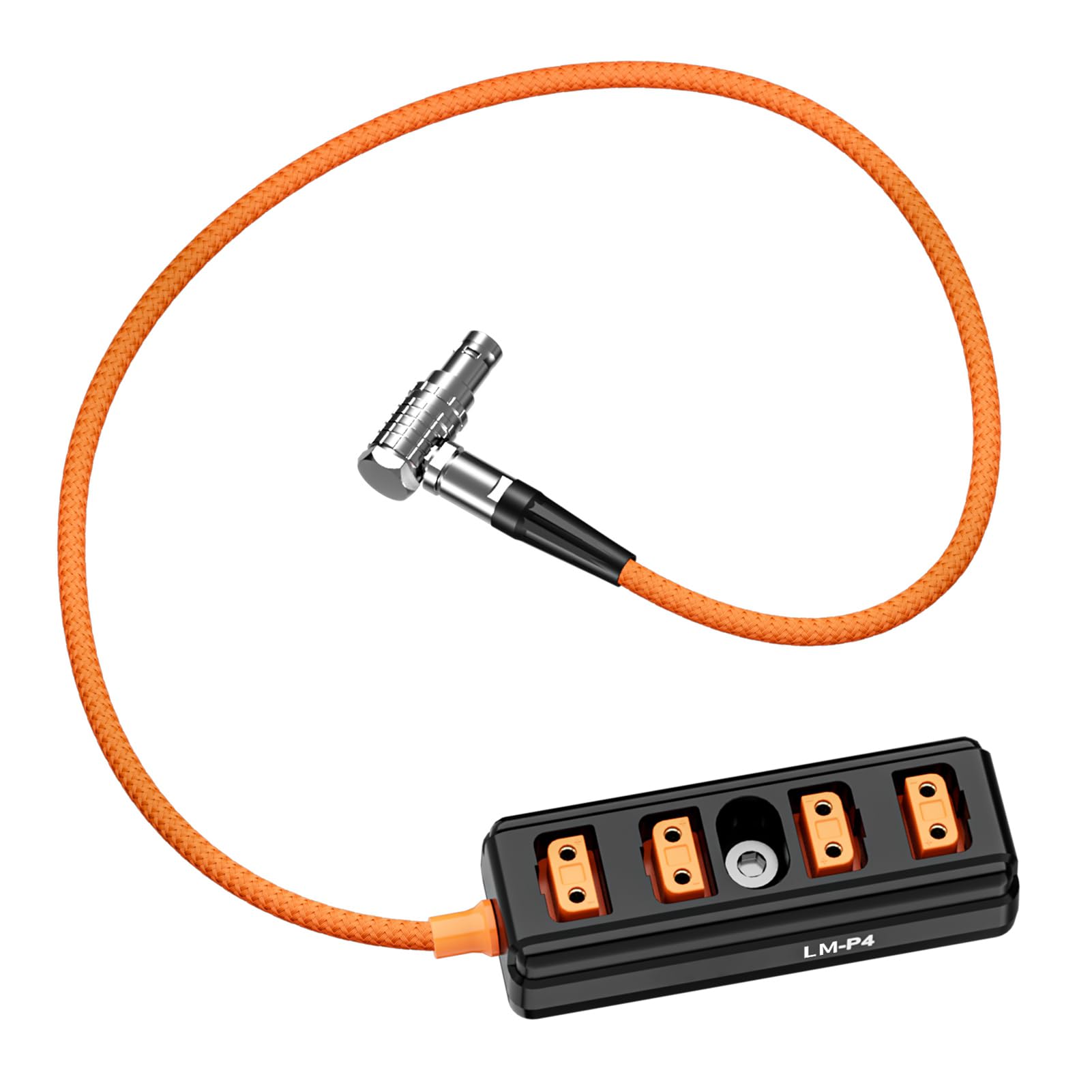 Distribuidor D-Tap de 4 vías ultraliviano con conector Lemo y cable de 60 cm 5