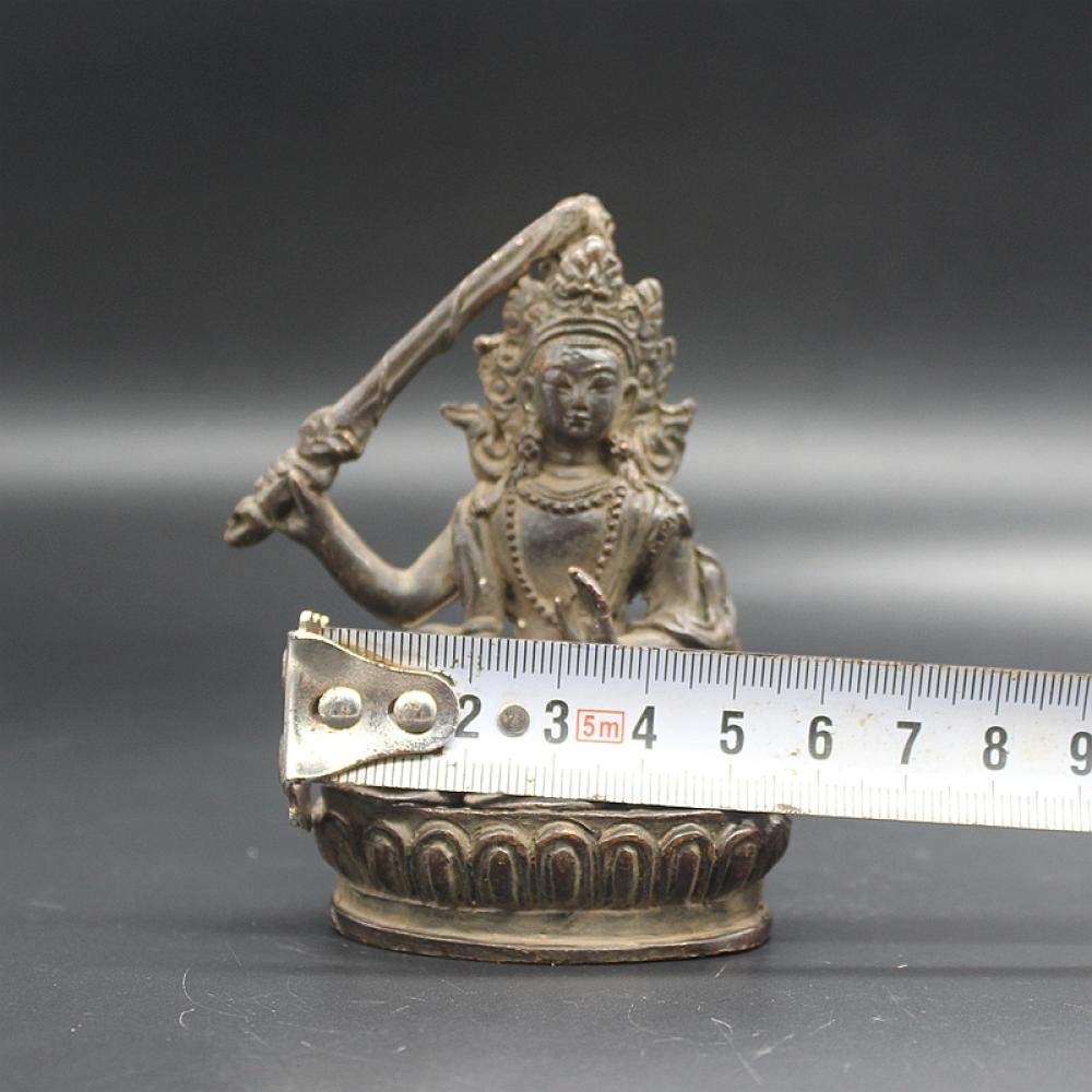 Estatuas Y Figuras Adorno Carácter Hogar Estatua De Buda Manjusri Bodhisattva Decoración Artesanal