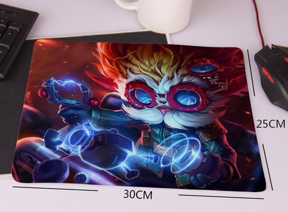 UUC League of Legends Anime Game Gaming Mouse pad Mousepad - 9.8 inch x 11.8 inch x 3mm YH1767