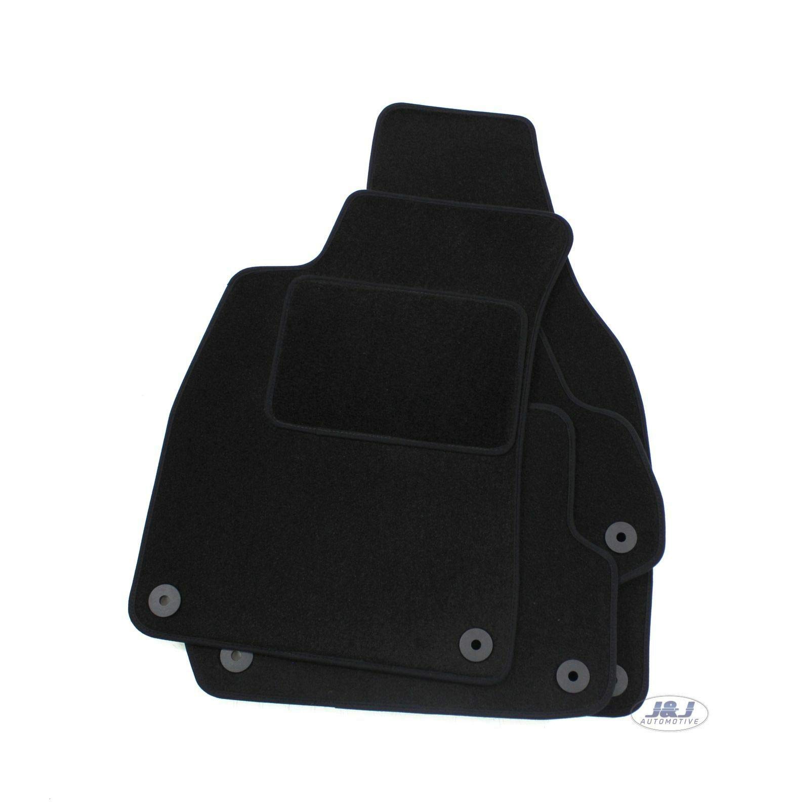 J&J AUTOMOTIVE Set Tappetini Auto In Velluto Su Misura Per Audi A8 D3 (2003-2010), 4 Pezzi Antiscivolo, Antrumore, Facili Da Pulire