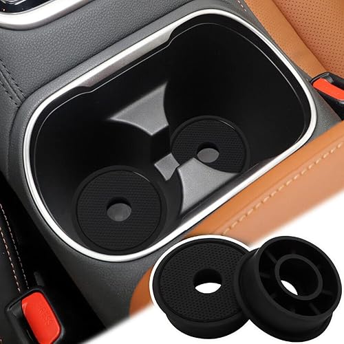 Miniatura 8 de Auovo Espaciador de repuesto para portavasos compatible con Subaru Outback Legacy Accessories 2020-2024 de silicona para portavasos elevadores de