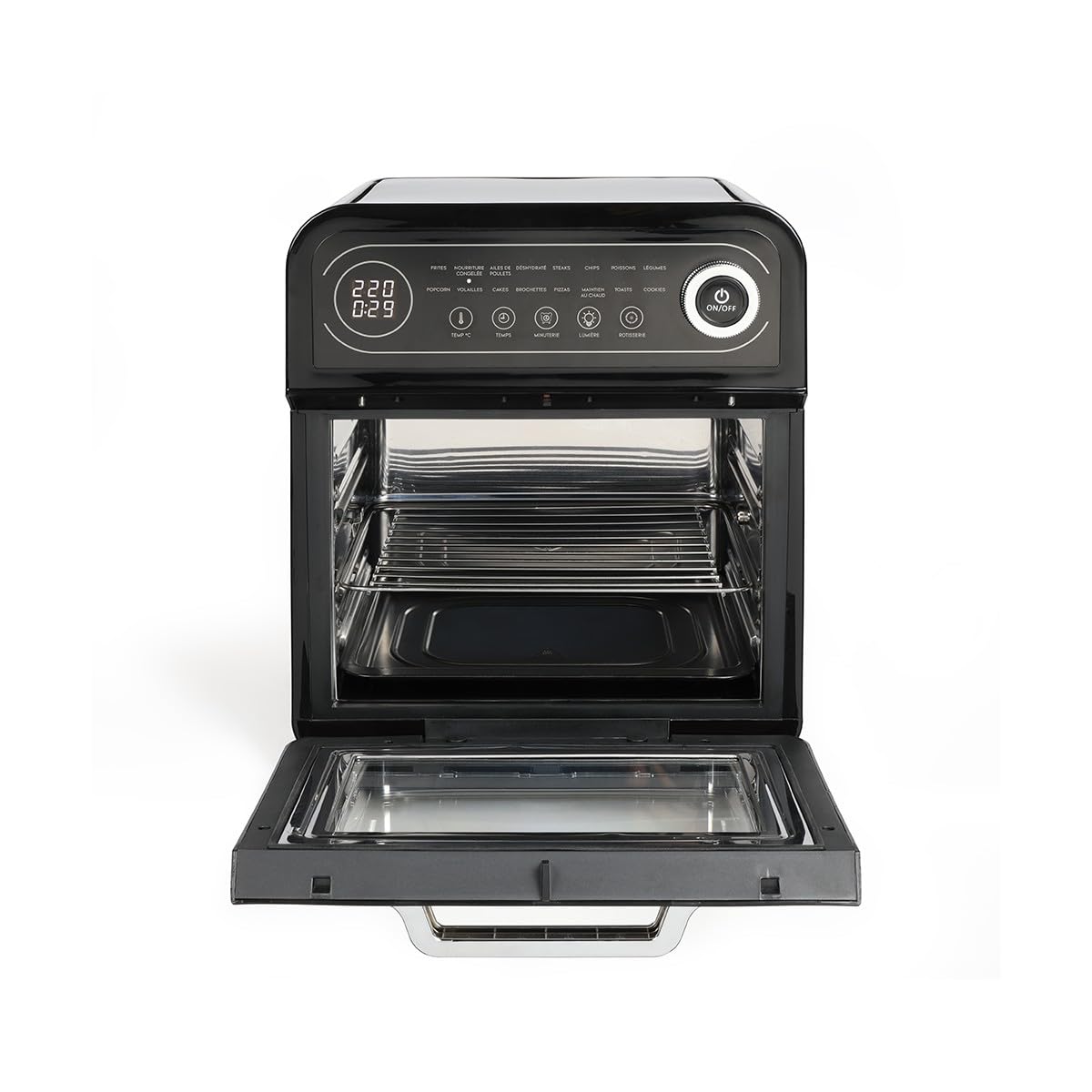 Livoo forno ad aria calda 12l 1600w nero doc255