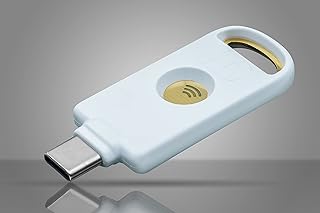 Identiv uTrust FIDO2 NFC+ Security Key USB-C (FIDO, FIDO2, U2F, PIV, TOTP, HOTP, WebAuth)