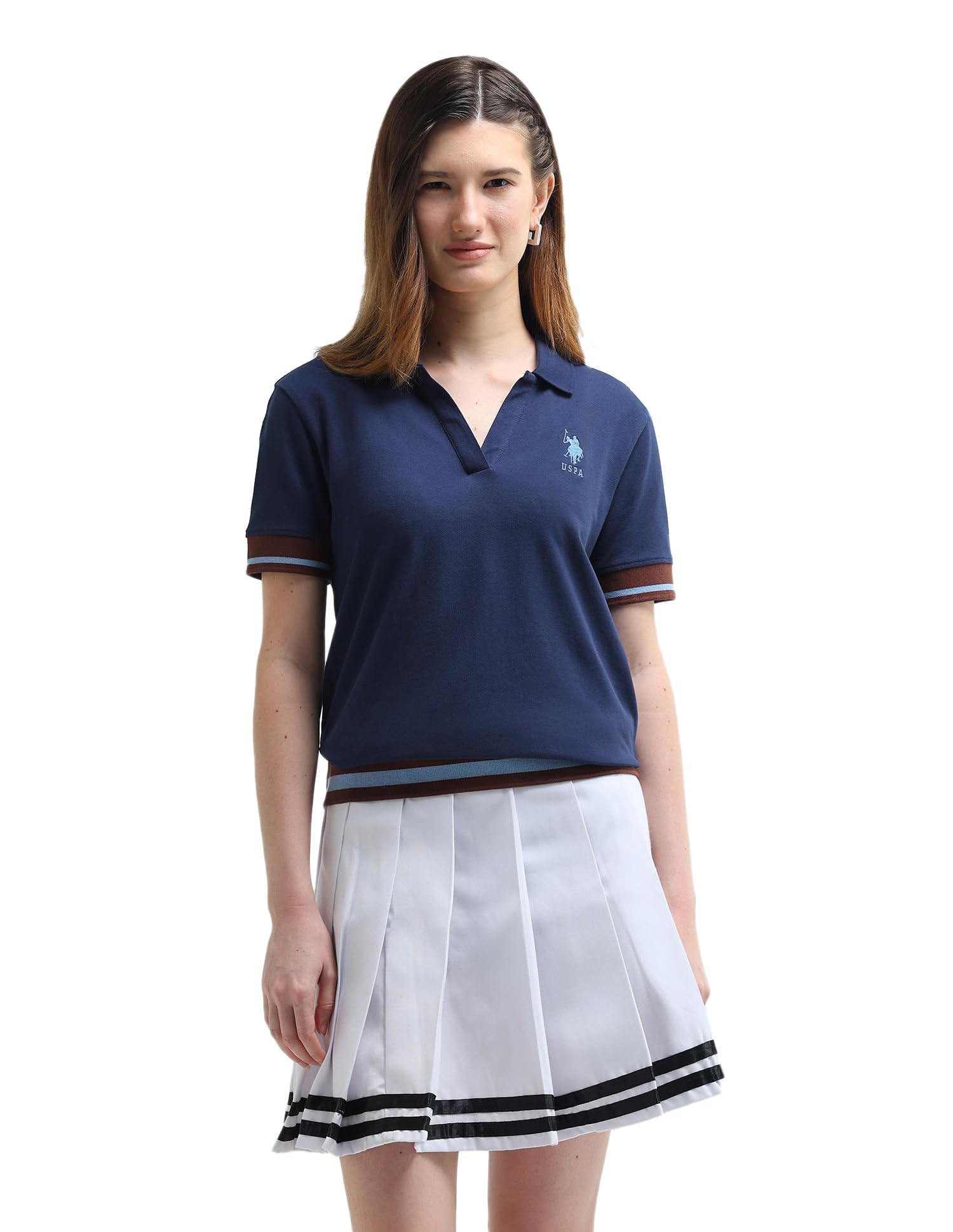 Women's Loose Fit Polo Shirt