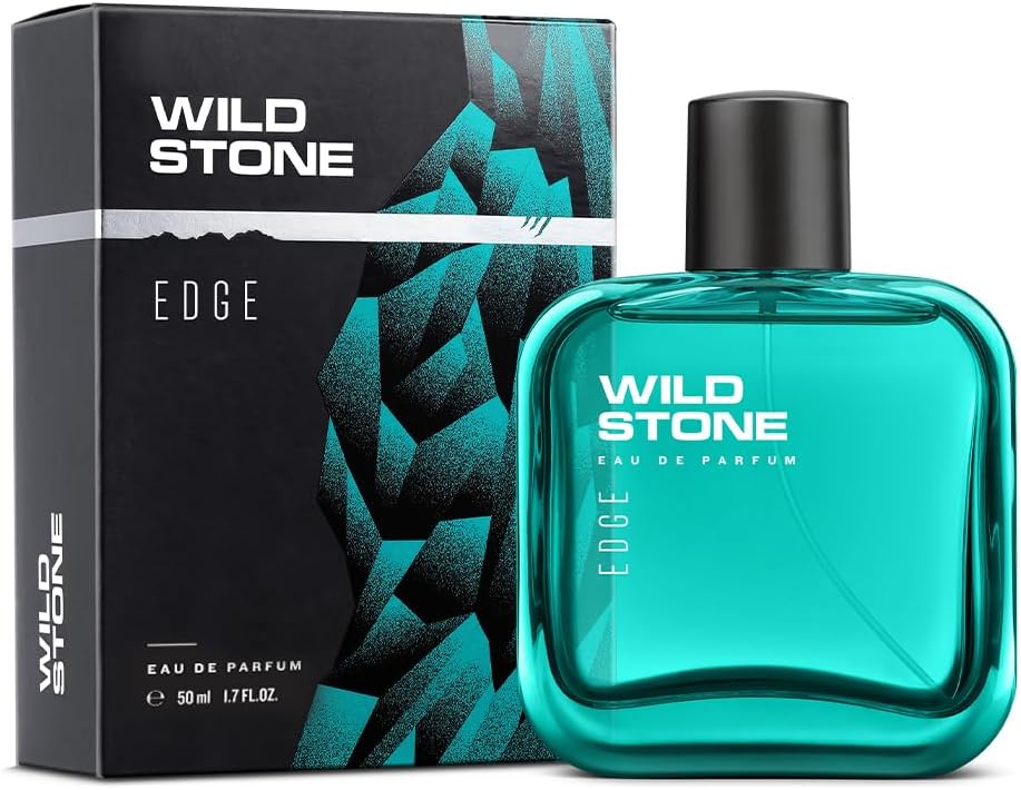 Wild Stone Edge Parfum for Men, Long Lasting Refreshing Every day Wear Fragrance, 50 ml