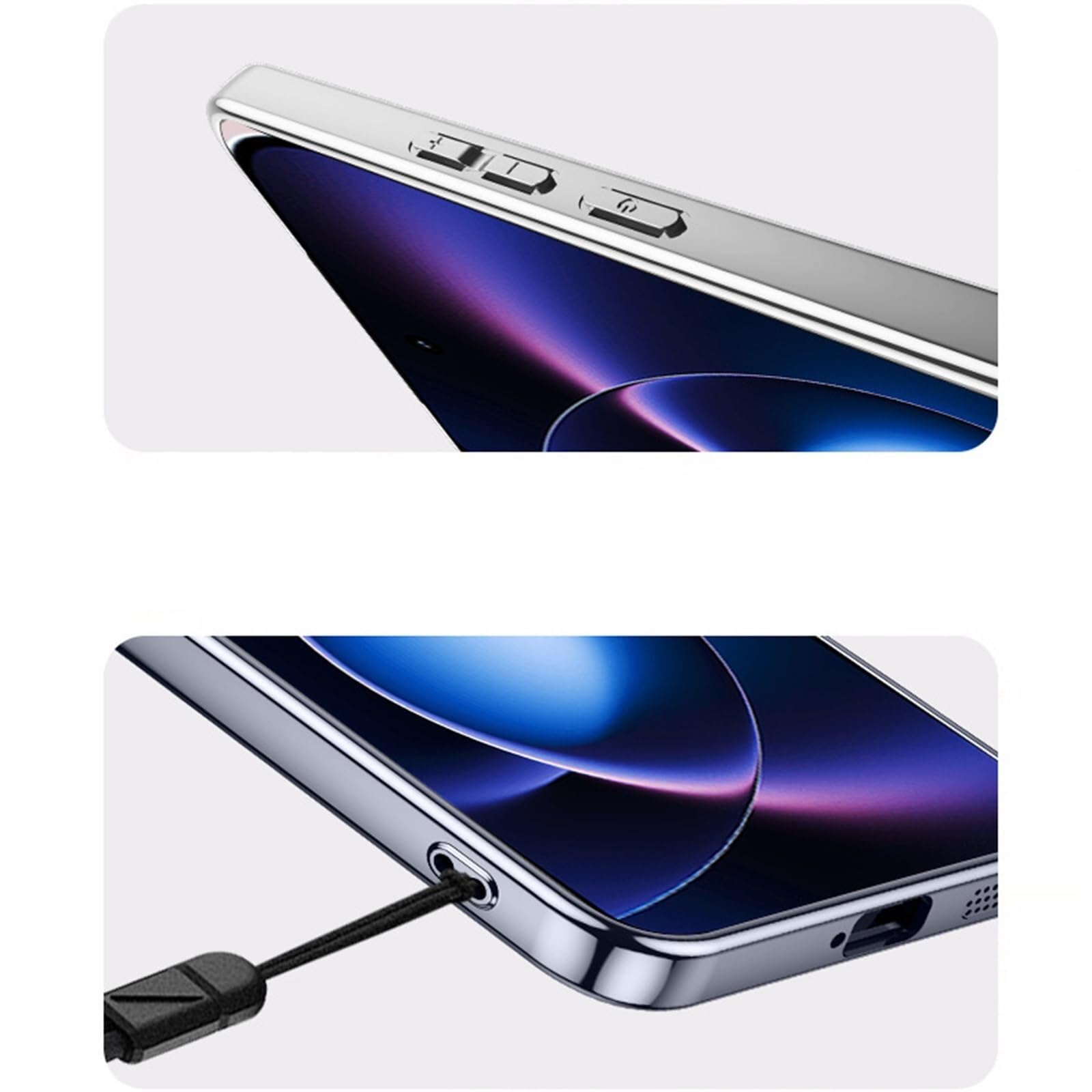 Generico Custodia Per Xiaomi 17Max, Copertura Protettiva Avvolgente Obiettivo Completo Guscio