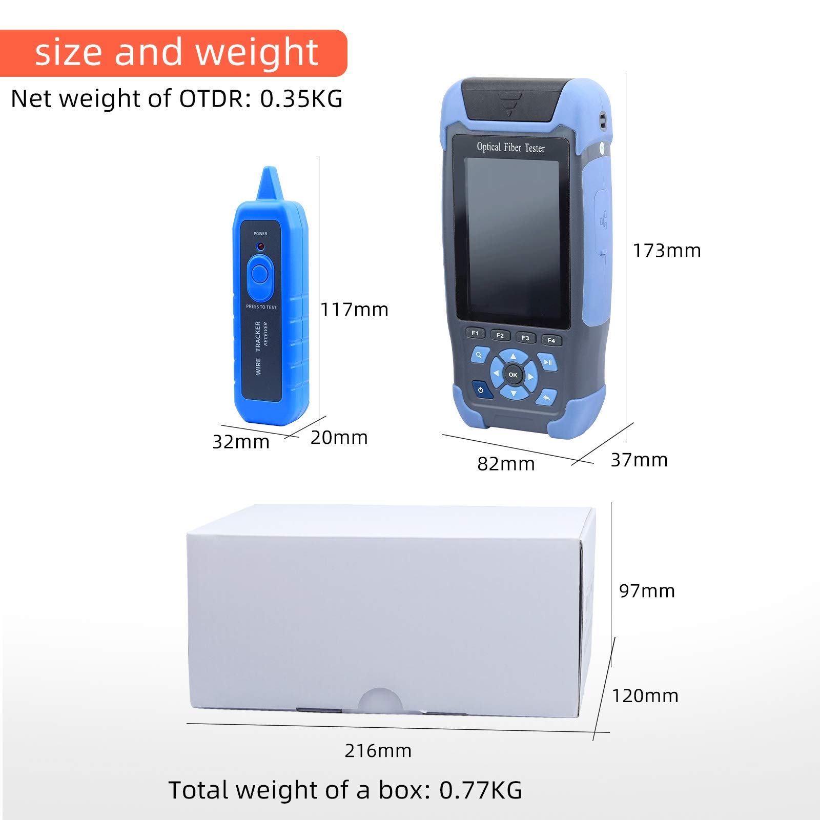 Fiber Otdr Optical Time Domain Reflectometer Cable Obstacle Detector Sm ...