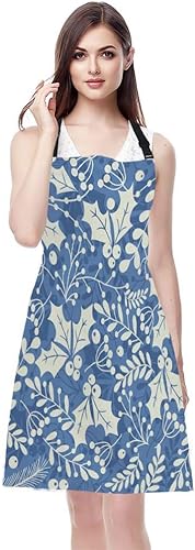 Miniatura 6 de EKOBLA Delantales de fresa Acuarela Dibujado a mano Hermosa Fruta Delantal de primavera