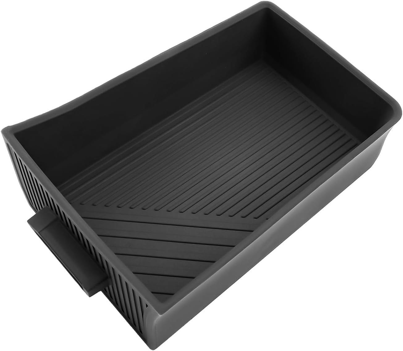 SKTU 2026 RAV4 Wireless Charging Drawer Storage Box for 2026+ Toyota RAV4 (LE/SE/XLE Premium/Woodland/XSE/Limited) Drawer Storage Box Toyota RAV4 2026 Accessories Rubber Drawer Console Organizer image 2