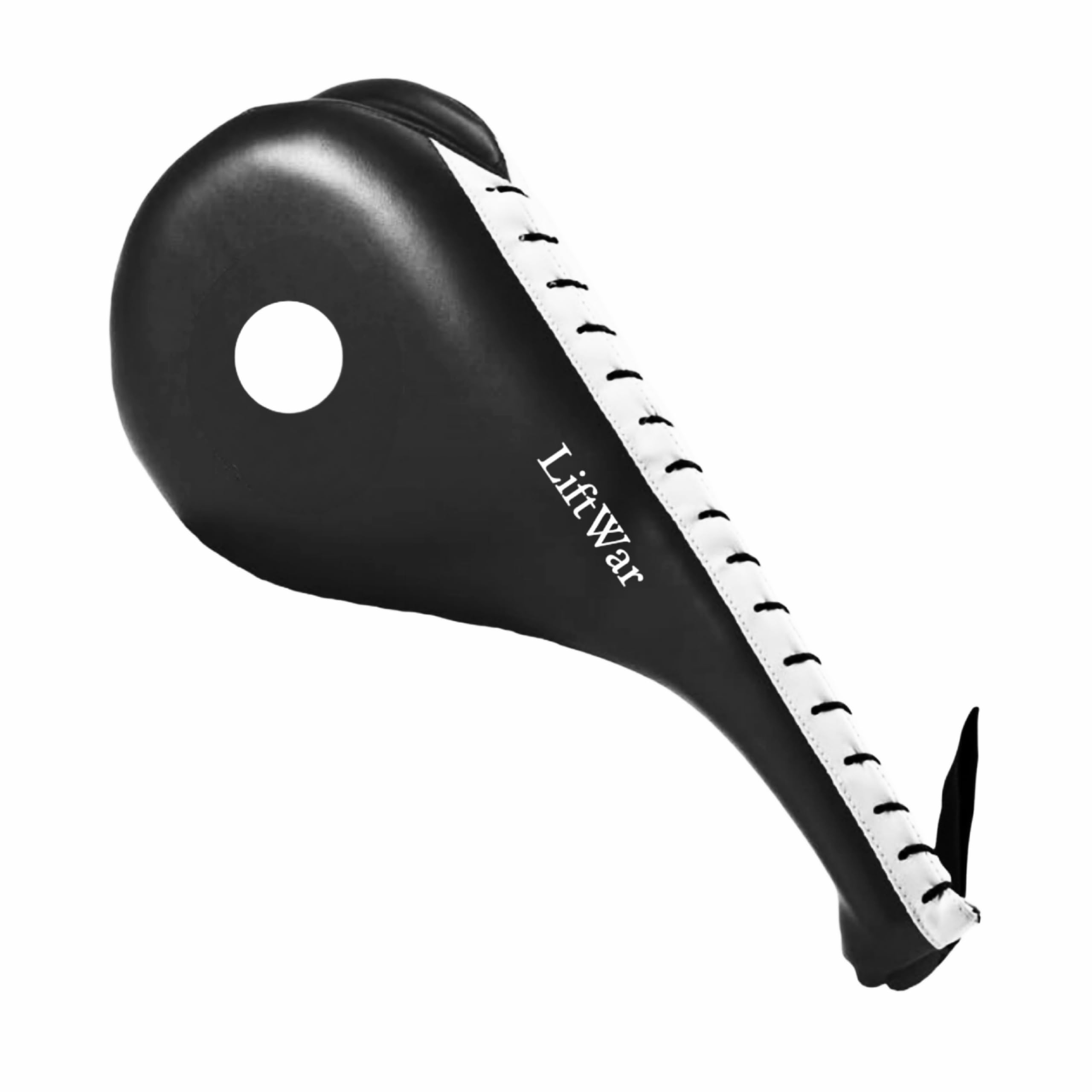 LiftWar Double Kick Pad, Black, Professional Martial Arts Training Target-picture-30